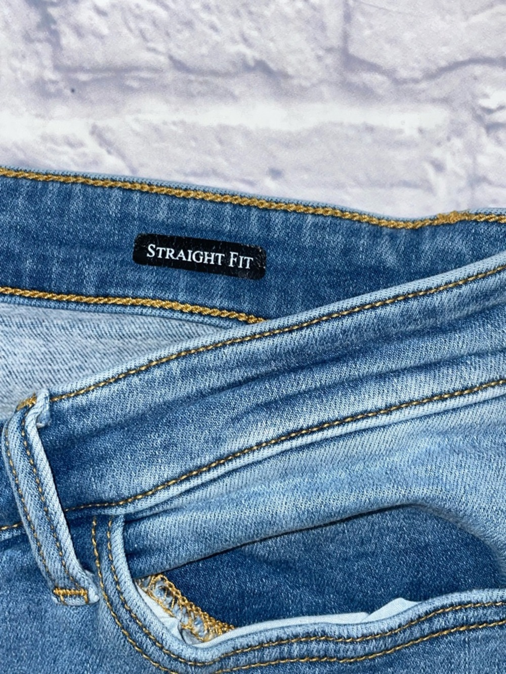 Judy Blue Straight Fit High Rise Jeans Size 15(32) - Picture 4 of 6